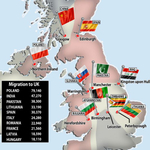 A magyarok is felkerültek a britek bevándorlási térképére