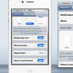 iOS 5 tipp: alkalmazásonként is megszabható, hogyan kapjuk az üzeneteket