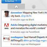 Echofon - újabb Twitter app az asztalra