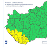 Szerda délután is számíthat zivatarokra, felhőszakadásra