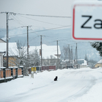 Mínusz 24 fokot mértek Zabaron