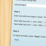 GIF animációk gyors átméretezése, pár kattintással