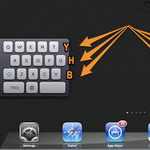 Hat rejtett gomb az iPad billentyűzetén