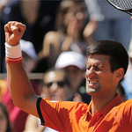 Roland Garros: Djokovic játszik döntőt vasárnap Wawrinkával