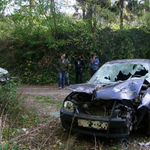 Este leparkolt az autójával a sofőr Petőhenyén, másnap reggel ez a kép fogadta