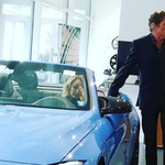 Az egyik legmenőbb BMW-t nézte ki David Hasselhoff