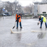 Vigyázat! Csúsznak a járdák Budapesten