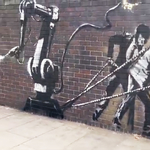 Banksy-gyanús falfestmény jelent meg Londonban