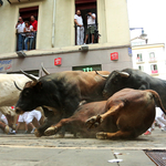 San Fermín: a bika halála 