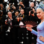 Helen Mirren kék hajjal vonult fel a cannes-i filmfesztiválon