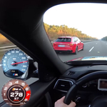 270-nel kergetőzik autópályán ez a BMW M3 Competition és Audi RS4 - videó