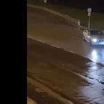 Ügyetlen driftelő tartotta fel a forgalmat Szegeden – videó