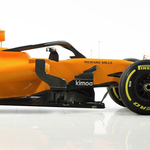 Retinaszaggató narancs-kék lett a Honda-mentesített új McLaren F1-autó