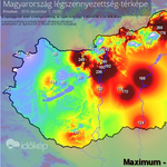 Nincs szél, így ma is rémisztő a szmogtérkép