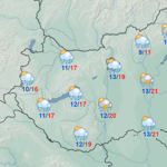 Pénteken sem kényeztet el minket az időjárás