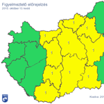 Keddre még a hétfőinél is szomorúbb időt jósolnak – térkép