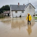 Küzdenek a vízzel Vas megyében: a Rába árad, villámárvizek, belvizek vannak az esők miatt