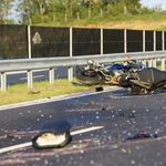 Fotók a zalai halálos motorbaleset helyszínéről