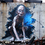 Street art percek: SmugOne legendás filmhősei