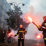 Tűzoltók csaptak össze a rendőrökkel egy párizsi tüntetésen