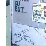 Nem is a botrányos címlappal jelent meg a Charlie Hebdo