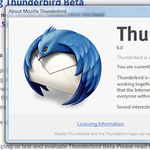 Megjelent a Thunderbird 6 első bétája