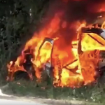 Versenybalesetet szenvedett Ken Block, kiégett az autója – videó