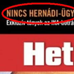 Nincs Hernádi-ügy!