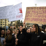 Korrupció ellen tüntettek a gyászolók Észak-Macedóniában