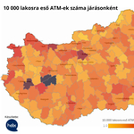 Elkészült Magyarország ATM-térképe – nagyon nem mindegy, ki hol lakik