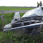 Fotók: A motor és az autó is összetört a reggeli balesetben, a motoros meghalt