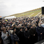 Orbán szerint egy útépítés a példa arra, hogy igaz lesz, amikor azt mondja, következő években „mindannyian léphetünk, nem egyet, hanem akár kettőt is előre”