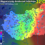 16 fokos különbséget is mértek ma az országban – térkép