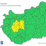 Riasztást adtak ki, jön a szél, eső, jég és hó – térkép