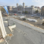 Határidőre elkészülhet a Kossuth tér átépítése