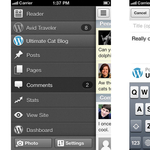 Modernizálódott és gyorsult a Wordpress iPhone-os kliense