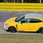 A Nürburgringen faragják még a frissített Honda Civic Type R-t