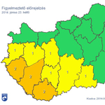 Figyelmeztetést adtak ki, jó pár fokkal esik a hőmérséklet