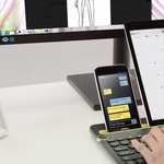 Egy billentyűzetet használhat egyszerre telefonjához, táblagépéhez, komputeréhez