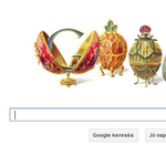 Fotó: a Google keresője ma a Fabergé-tojásokat ünnepli