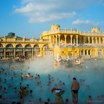 Fotó: a gőzölgő Széchenyi fürdőről posztolt képet a National Geographic