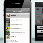 Új fotóalbumok létrehozása az iOS eszközön