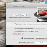Háttérképek letöltése és cseréje automatikusan, OS X alatt