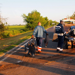 Frontális karambol a 44-esen: négy ember rögtön meghalt