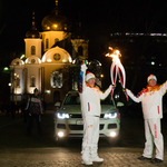 Megérkezett az olimpiai láng Szocsiba