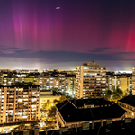 Budapestről is látszott a sarki fény - a hvg.hu fotósának képei