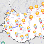 Késő nyári időnk lesz kedden is