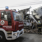 Súlyos sérültje is van a veszprémi gázrobbanásnak – videó