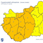 Mutatjuk, merre lesz nagy zuhé - térképek