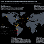 Rengeteg repülő tűnt el a Földön – térkép